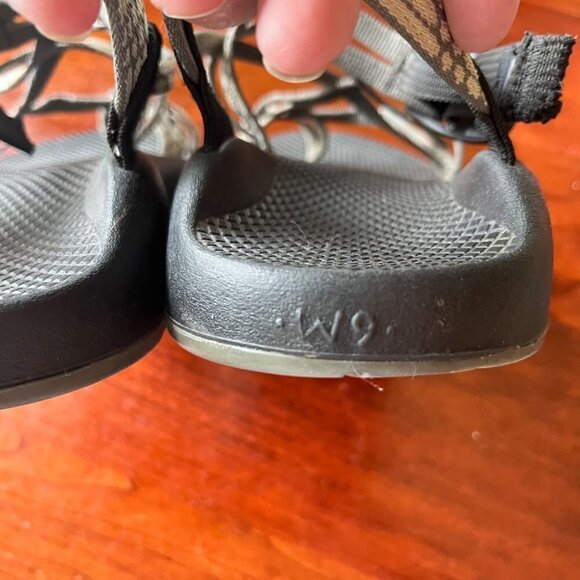 Chaco ZX/2 Yampa‎ Toe Loop Strappy Sandals J104390 Light Beam Gray- Size 9 - Picture 3 of 7